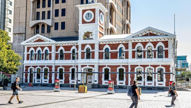 Ferienwohnung Beauty In The Cbd - 1Bed Free Parking Pool Christchurch Exterior foto